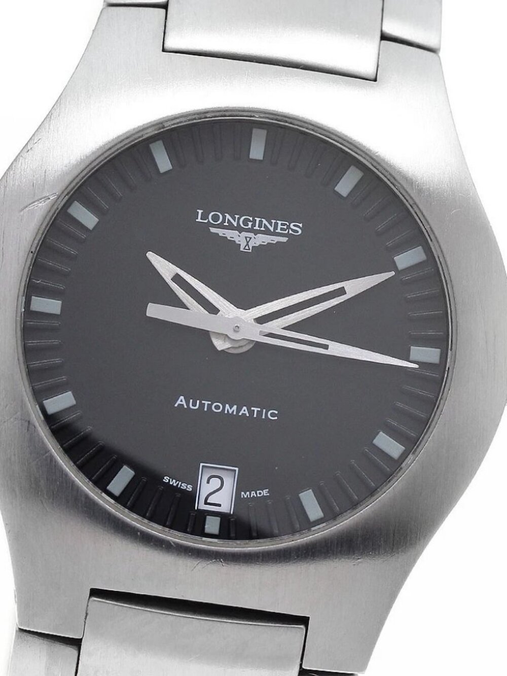 LONGINES Opposition L3.623.4 Date Black Dial Automatic Men's Watch_966590